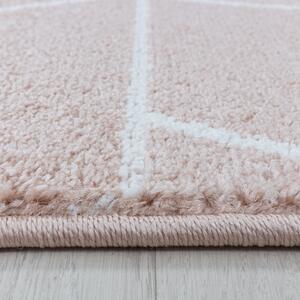 Ayyildiz Kusový koberec EFOR 3715, Ružová Rozmer koberca: 80 x 250 cm