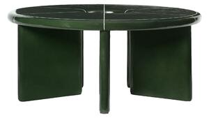 FERM LIVING Konferenčný stolík Deya, Dark Green