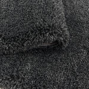 Ayyildiz Kusový koberec FLUFFY 3500, Okrúhly, Sivá Rozmer koberca: 80 cm KRUH