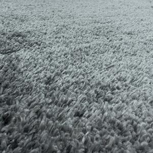 Ayyildiz Kusový koberec FLUFFY 3500, Svetlá Sivá Rozmer koberca: 80 x 150 cm