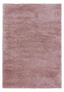 Ayyildiz Kusový koberec FLUFFY 3500, Růžová Rozmer koberca: 60 x 110 cm