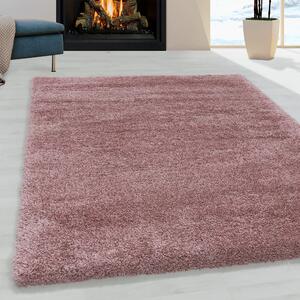 Ayyildiz Kusový koberec FLUFFY 3500, Ružová Rozmer koberca: 140 x 200 cm