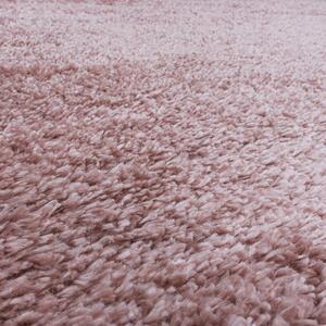 Ayyildiz Kusový koberec FLUFFY 3500, Okrúhly, Ružová Rozmer koberca: 80 cm KRUH