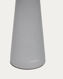 ARENYS SMALL exteriérová stolová bezkáblová lampa Sivá