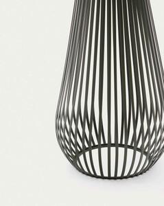 REIBA záhradná solárna podlahová lampa Zelená