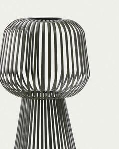 REIBA záhradná solárna podlahová lampa Zelená
