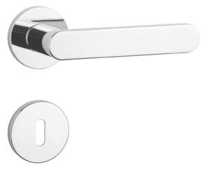 Kľučka na dvere AS - ALORA - R 7S OC - chróm lesklý (LC)