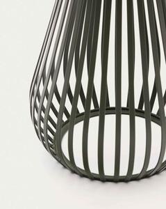 REIBA záhradná solárna stolová lampa Zelená
