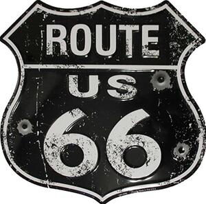 Retro Cedule Ceduľa Route us 66 štít