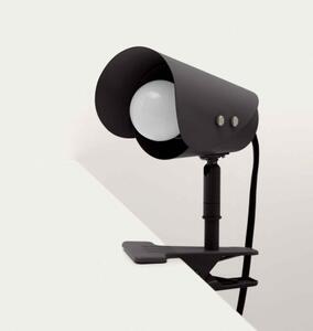 JULA lampa so svorkou Čierna