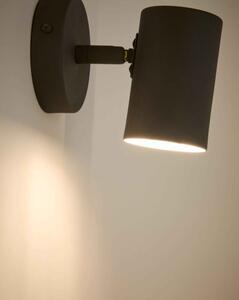 MANIE nástenná lampa Čierna