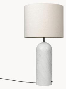 Stmievateľná stojacia lampa s mramorovým podstavcom Gravity, V 120 cm