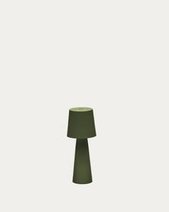 ARENYS SMALL exteriérová stolová bezkáblová lampa Zelená