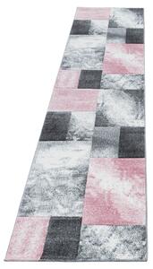 Ayyildiz Kusový koberec HAWAII 1710, Ružová Rozmer koberca: 80 x 150 cm