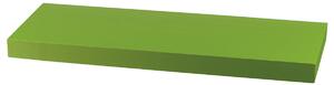 Polička nástenná 60 cm, mdf, farba zelený mat, baleno v ochranej fólii