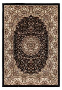 Ayyildiz Kusový koberec KASHMIR 2606, Čierna Rozmer koberca: 80 x 150 cm