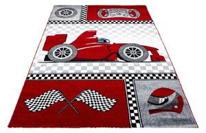Ayyildiz Dětský kusový koberec KIDS 0460, Červená Rozmer koberca: 80 x 150 cm