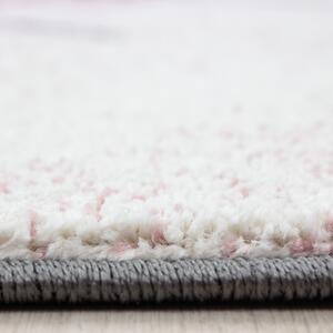 Ayyildiz Detský kusový koberec KIDS 0560, Okrúhly, Ružová Rozmer koberca: 120 cm KRUH