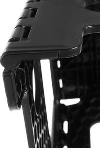 Malatec 18595 Protiskluzová skládací stolička černá