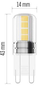 LED ŽIAROVKA G9 - Doplnky k svietidlám