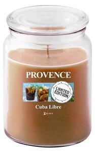 Provence Vonná sviečka v skle PROVENCE 95 hodín cuba libre