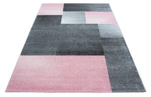 Ayyildiz Kusový koberec LUCCA 1810, Ružová Rozmer koberca: 140 x 200 cm