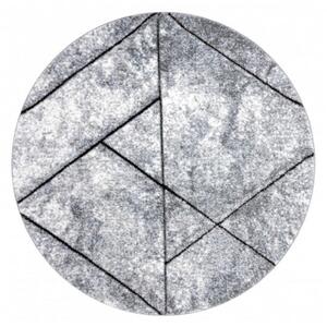 Kusový koberec Wall šedý kruh 100cm