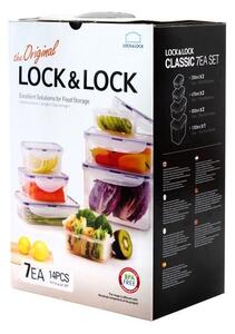 LOCKNLOCK Dóza na potraviny Lock, set 7 ks