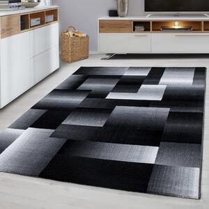 Ayyildiz Kusový koberec MIAMI 6560, Čierna Rozmer koberca: 140 x 200 cm