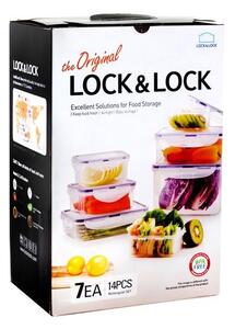 LOCKNLOCK Dóza na potraviny Lock, set 7 ks