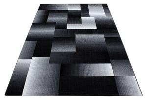 Ayyildiz Kusový koberec MIAMI 6560, Černá Rozmer koberca: 80 x 150 cm