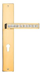 LI - REFLEX - SH 1216 PZ otvor pre vložku, 72 mm, kľučka/kľučka