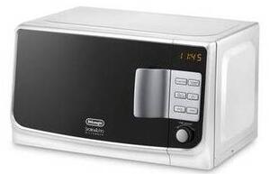 DeLonghi Mikrovlnná rúra De'Longhi MW20 / 1450 W / priemer taniera 24,5 cm / 20 l / 60-220 °C / hodiny / biela