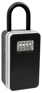 Bezpečnostná oceľová schránka (depozit) na uloženie kľúčov a kariet RICHTER KB.G12, RICHTER černá