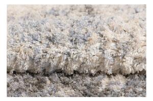 Kusový koberec shaggy Erol sivý 160x229cm