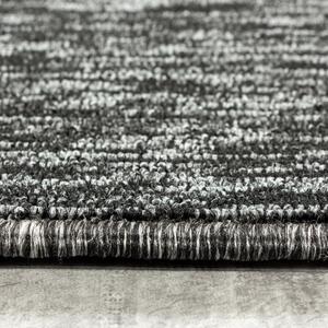 Ayyildiz Kusový koberec NIZZA 1800, Antracitová Rozmer koberca: 60 x 100 cm