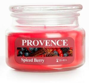 Provence Vonná sviečka v skle PROVENCE 45 hodín spiced berry