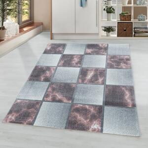 Ayyildiz Kusový koberec OTTAWA 4201, Ružová Rozmer koberca: 140 x 200 cm