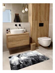 Kúpeľňová predložka Abstrakt sivý 50x80cm