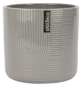 KVETINÁČ keramika, 15/14/15 cm XXXL - Kvety & kvetináče