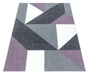 Ayyildiz Kusový koberec OTTAWA 4205, Lila Rozmer koberca: 80 x 150 cm