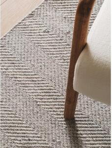 Ručne tkaný vlnený koberec so strapcami Lars