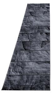 Ayyildiz Kusový koberec PARMA 9250, Čierna Rozmer koberca: 80 x 150 cm