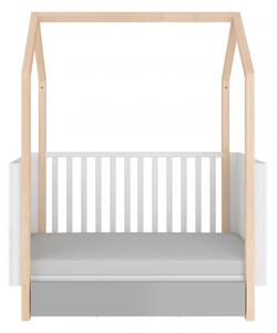 Detská rastúca postieľka/posteľ Pinette 70x140