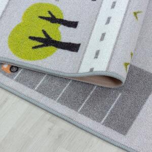 Ayyildiz Detský kusový koberec PLAY 2902, Sivá Rozmer koberca: 80 x 120 cm