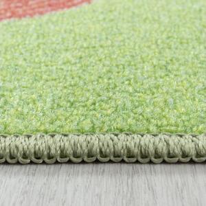 Ayyildiz Detský kusový koberec PLAY 2902, Zelená Rozmer koberca: 100 x 150 cm
