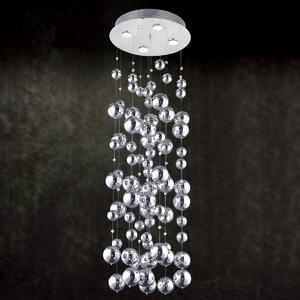 Luxusné svietidlo AZZARDO RAIN Pendant chróm AZ0270