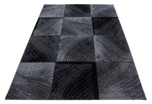 Ayyildiz Kusový koberec PLUS 8003, Černá Rozmer koberca: 80 x 300 cm