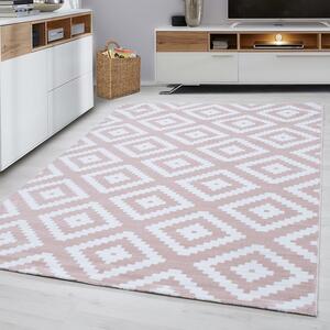 Ayyildiz Kusový koberec PLUS 8005, Ružová Rozmer koberca: 140 x 200 cm