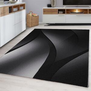 Ayyildiz Kusový koberec PLUS 8010, Čierna Rozmer koberca: 80 x 150 cm